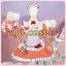 画像1: 送料無料★　ラブライブ！　AiScReam　愛♡スクリ〜ム！　上原歩夢　コスプレ衣装 (1)