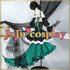 画像8: 送料無料 在庫品(翌日発送) BanG Dream! Ave Mujica 若葉睦 アークナイツ大陸版 コラボ衣装 コスプレ衣装 (8)