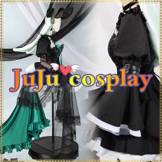 画像10: 送料無料 在庫品(翌日発送) BanG Dream! Ave Mujica 若葉睦 アークナイツ大陸版 コラボ衣装 コスプレ衣装 (10)