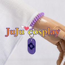 画像9: 送料無料★　バーチャル YouTuber Vtuber　極楽湯　和服　星導ショウ　コスプレ衣装 (9)