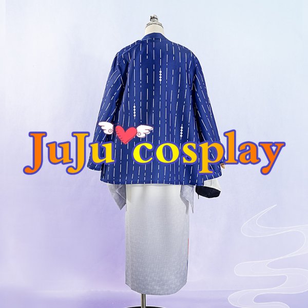 バーチャル YouTuber Vtuber 極楽湯 和服 星導ショウ コスプレ衣装