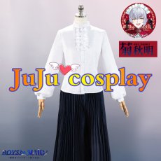 画像4: 在庫品（翌日発送）　香騎学園メイドボーイ部　菊秋明　コスプレ衣装 (4)