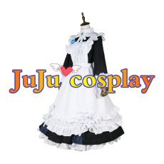 画像2: 送料無料　バーチャルYouTuber　Vtuber　リゼ・ヘルエスタ　メイド衣装　コスプレ衣装　コスチューム (2)