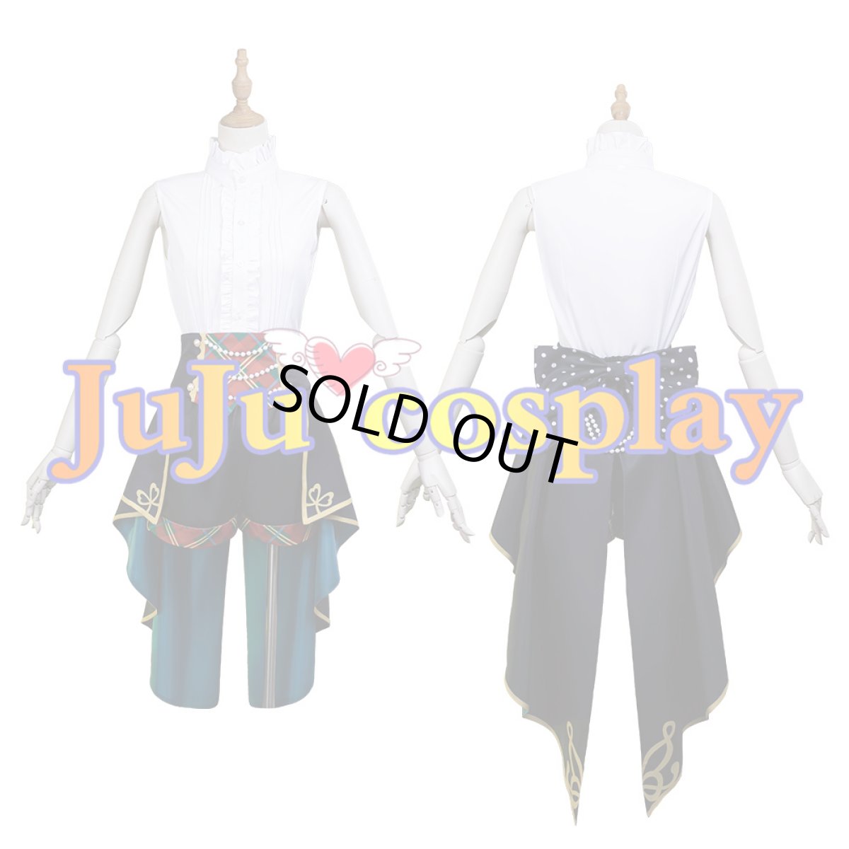 画像5: 送料無料　在庫品（翌日発送）　ミリオンライブ！ シアターデイズ！ ブライテスト・ショーケース　天空橋 朋花　コスプレ衣装 (5)