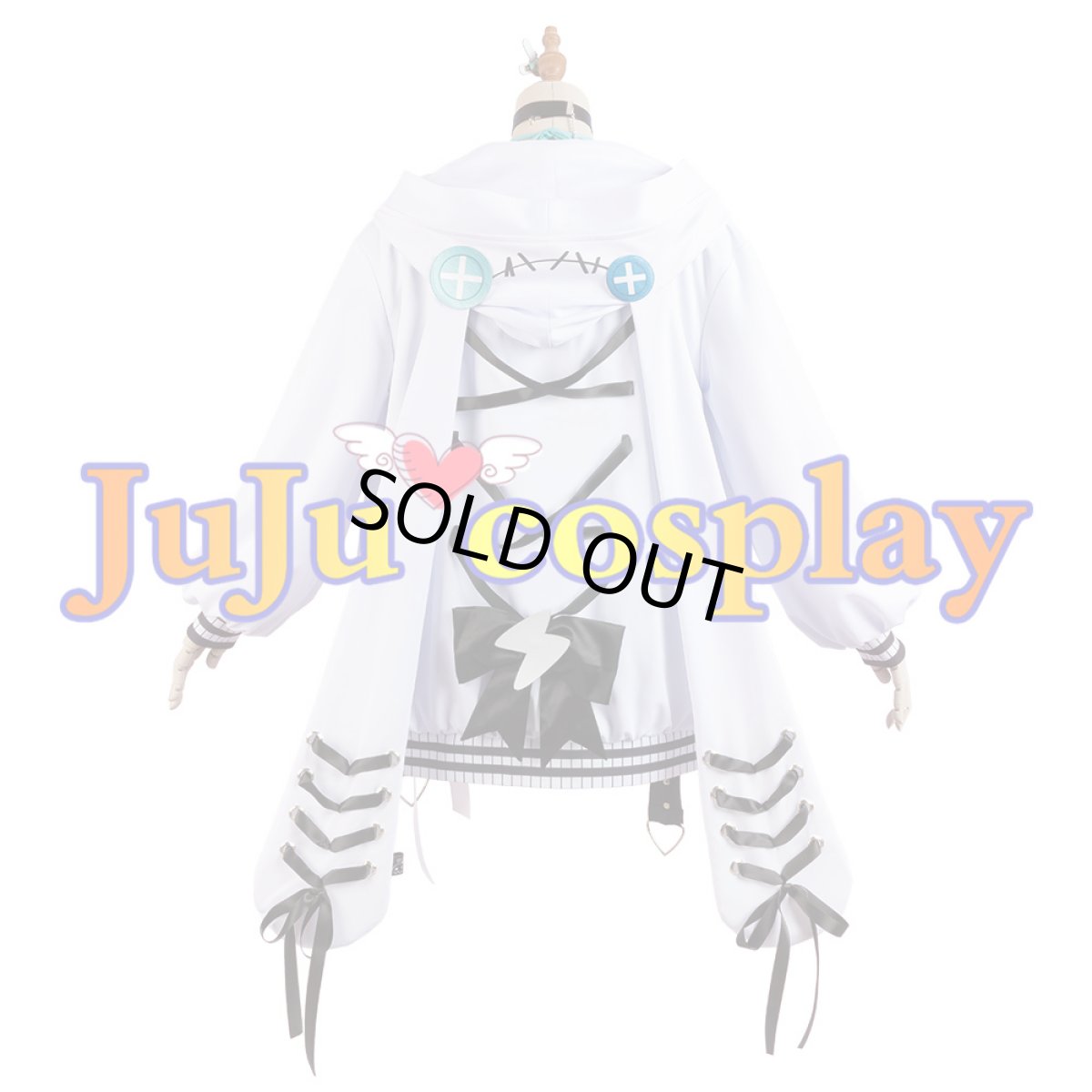 画像5: 送料無料　在庫品（翌日発送）　バーチャルYouTuber　Vtuber　FLOW GLOW　水宮枢　コスプレ衣装 (5)