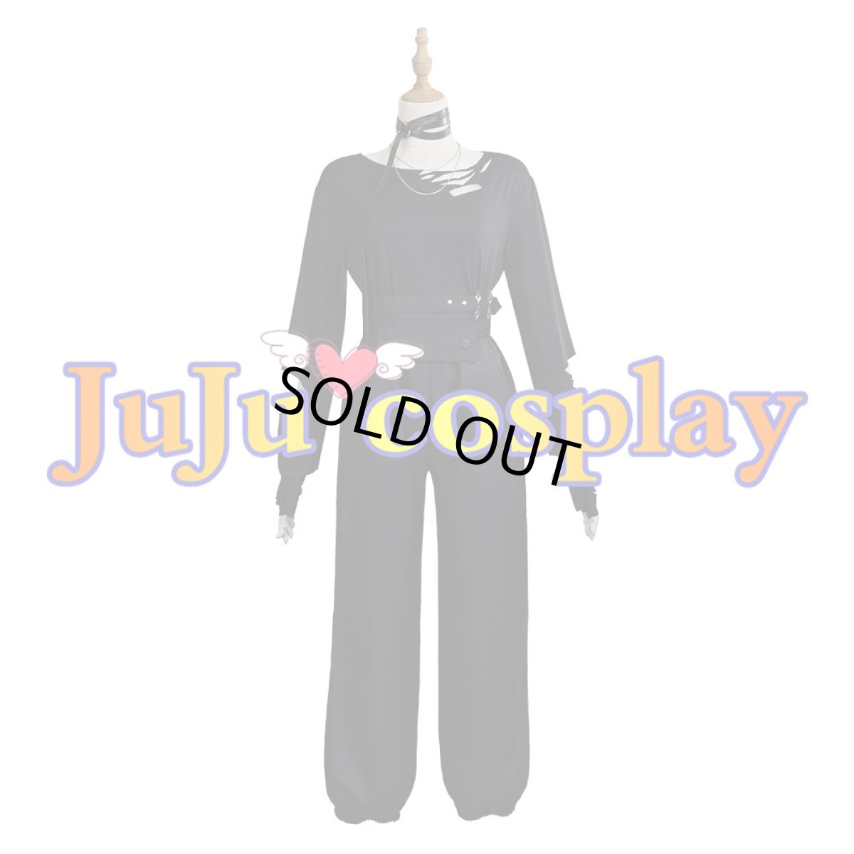 画像6: 送料無料　在庫品（翌日発送）　バーチャルYouTuber　Vtuber　星街すいせい×くずは　W●RK(Cover)　葛葉（くずは）　コスプレ衣装 (6)