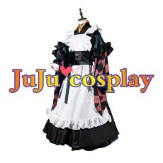 画像2: 送料無料★　バーチャルYouTuber　VTuber　Hololive　ReGLOSS超VeryBar　儒烏風亭らでん　コスプレ衣装 (2)