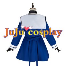 画像6: 送料無料★　きみが死ぬまで恋をしたい　トツキ・シーナ　カガリ・ミミ　リジィ・セイラン　モード・アリ　制服　コスプレ衣装 (6)