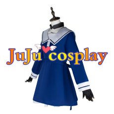 画像4: 送料無料★　きみが死ぬまで恋をしたい　トツキ・シーナ　カガリ・ミミ　リジィ・セイラン　モード・アリ　制服　コスプレ衣装 (4)