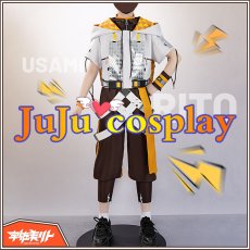 画像1: 送料無料　在庫品（翌日発送）　バーチャルYouTuber　Vtuber　宇佐美リト　通常衣装　コスプレ衣装 (1)