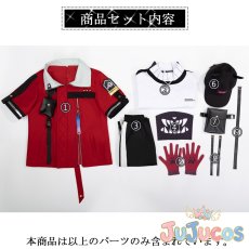 画像9: 一部サイズ在庫あり（翌日発送可）　三枝明那　ゲーム衣装　コスプレ衣装　バーチャルYouTuber　VTuber　コスプレ衣装通販 (9)