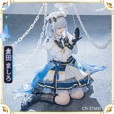 画像7: 50％off　送料無料　在庫品（翌日発送）　BanG Dream! バンドリ！　Morfonica（モルフォニカ）　10周年衣装　倉田ましろ　コスプレ衣装 (7)