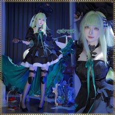 画像7: 送料無料 在庫品(翌日発送) BanG Dream! Ave Mujica 若葉睦 アークナイツ大陸版 コラボ衣装 コスプレ衣装 (7)