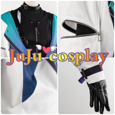 画像4: 50％off　在庫品（翌日発送）　（男性用Ｓ、M、XLサイズ）　プロジェクトセカイ カラフルステージ！　漏れ聞こえる言葉　神代類　intruder:R　コスプレ衣装 (4)