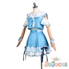 画像3: 姫崎莉波　コスプレ衣装　学園アイドルマスター　ローソンコラボ　マリン風衣装　コスプレ衣装通販　 (3)