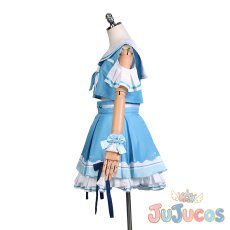 画像4: 姫崎莉波　コスプレ衣装　学園アイドルマスター　ローソンコラボ　マリン風衣装　コスプレ衣装通販　 (4)