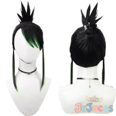 画像1: VTuber　花畑チャイカ　コスプレウィッグ　バーチャルYouTuber　コスプレ鬘　JUJUcosplay (1)