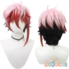 画像1: VTuber　Seraph Dazzlegarden（セラフ・ダズルガーデン）　コスプレウィッグ　バーチャルYouTuber　コスプレ鬘　JUJUcosplay (1)