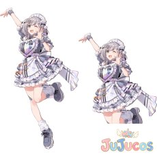 画像1: 【受注生産】　VTuber　白銀ノエル　きゅるるん大作戦　コスプレ衣装　バーチャルYouTuber　コスチューム　JUJUcosplay (1)