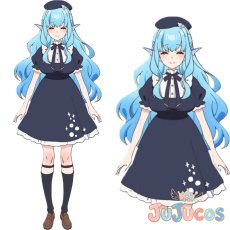 画像1: 【受注生産】　水月鏡花　コスプレ衣装　人外教室の人間嫌い教師　コスチューム　JUJUcosplay (1)