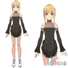 画像1: 【受注生産】　申川りんな　コスプレ衣装　メダリスト　コスチューム　JUJUcosplay (1)