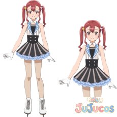 画像1: 【受注生産】　炉場愛花　コスプレ衣装　メダリスト　コスチューム　JUJUcosplay (1)