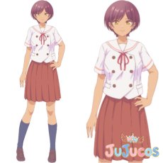 画像1: 【受注生産】　日向春　コスプレ衣装　幼馴染とはラブコメにならない　コスチューム　JUJUcosplay (1)