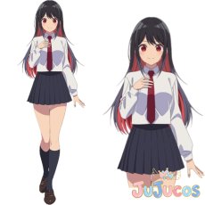 画像1: 【受注生産】　雨月しのぶ　コスプレ衣装　真夜中ハートチューン　コスチューム　JUJUcosplay (1)