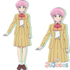 画像1: 【受注生産】　河川唯　宇留千絵　コスプレ衣装　ハイスクール！奇面組　コスチューム　JUJUcosplay (1)