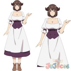 画像1: 【受注生産】　ロナーナ　コスプレ衣装　異世界のんびり農家2　コスチューム　JUJUcosplay (1)