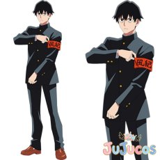 画像1: 【受注生産】　桜大門統悟　コスプレ衣装　ポンコツ風紀委員とスカート丈が不適切なJKの話　コスチューム　JUJUcosplay (1)