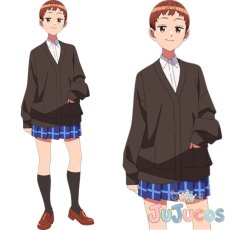 画像1: 【受注生産】　田崎類　コスプレ衣装　ポンコツ風紀委員とスカート丈が不適切なJKの話　コスチューム　JUJUcosplay (1)