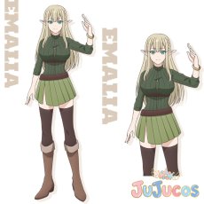 画像1: 【受注生産】　エマリア　コスプレ衣装　最強の職業は勇者でも賢者でもなく鑑定士（仮）らしいですよ？　コスチューム　JUJUcosplay (1)