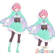 画像1: 【受注生産】　4th season　ラム　コスプレ衣装　Re:ゼロから始める異世界生活　コスチューム　JUJUcosplay (1)
