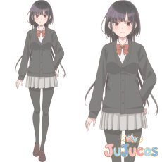 画像1: 【受注生産】　七瀬唯乃　コスプレ衣装　灰原くんの強くて青春ニューゲーム　コスチューム　JUJUcosplay (1)