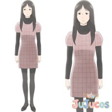 画像1: 【受注生産】　上田良子　コスプレ衣装　淡島百景　コスチューム　JUJUcosplay (1)