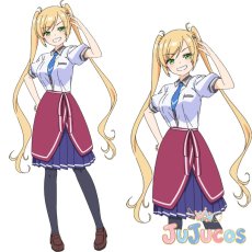 画像1: 【受注生産】　鈴木万里花　コスプレ衣装　一畳間まんきつ暮らし！　コスチューム　JUJUcosplay (1)