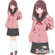 画像1: 【受注生産】　千歳茉莉花　コスプレ衣装　茉莉花ちゃんの好感度はぶっ壊れている　コスチューム　JUJUcosplay (1)