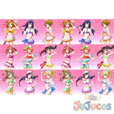 画像1: 【受注生産】　μ's　水着　南ことり　東條希　矢澤にこ　西木野真姫　絢瀬絵里　小泉花陽　星空凛　園田海未　高坂穂乃果　コスプレ衣装　ラブライブ! School idol project　コスチューム　JUJUcosplay (1)