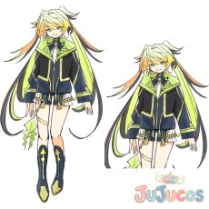 画像1: 【受注生産】　VTuber　メリッサ・キンレンカ　想像共通衣装　コスプレ衣装　バーチャルYouTuber　コスチューム　JUJUcosplay (1)