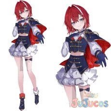 画像1: 【受注生産】　VTuber　アンジュ・カトリーナ　5th Anniversary　SYMPHONIA　コスプレ衣装　バーチャルYouTuber　コスチューム　JUJUcosplay (1)