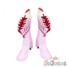 画像2: 七海るちあ　コスプレ靴　マーメイドメロディー ぴちぴちピッチ　コスプレブーツ　JUJUcosplay (2)