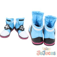 画像1: VTuber　キズナアイ　Kizuna AI　コスプレ靴　バーチャルYouTuber　コスプレブーツ　JUJUcosplay (1)