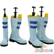 画像1: 園田海未　START:DASH!!　コスプレ靴　ラブライブ! School idol project　コスプレブーツ　JUJUcosplay (1)