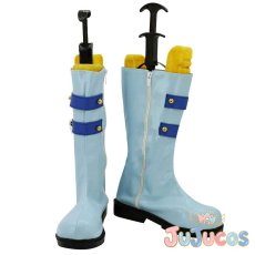 画像2: 園田海未　START:DASH!!　コスプレ靴　ラブライブ! School idol project　コスプレブーツ　JUJUcosplay (2)