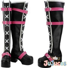 画像1: Aqours　津島善子　パンクロック編　覚醒後　コスプレ靴　ラブライブ！サンシャイン!!　コスプレブーツ　JUJUcosplay (1)