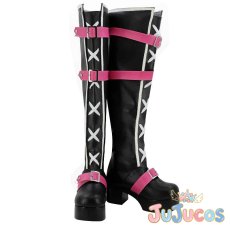 画像2: Aqours　津島善子　パンクロック編　覚醒後　コスプレ靴　ラブライブ！サンシャイン!!　コスプレブーツ　JUJUcosplay (2)