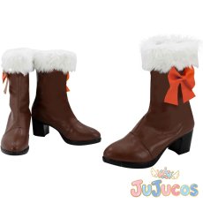 画像1: 矢澤にこ　Snow halation　コスプレ靴　ラブライブ! School idol project　コスプレブーツ　JUJUcosplay (1)