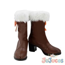 画像2: 矢澤にこ　Snow halation　コスプレ靴　ラブライブ! School idol project　コスプレブーツ　JUJUcosplay (2)