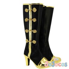 画像3: 星空凛　チャイナドレス編　覚醒後　コスプレ靴　ラブライブ! School idol project　コスプレブーツ　JUJUcosplay (3)